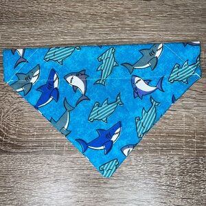 Sharks over the collar bandana